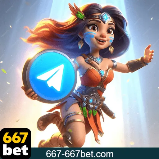 Imagem promovendo o app oficial da 667BET para mobile